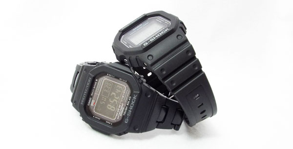 G-SHOCKスピードモデル対決！DW-5600E × GW-M5610BC | カシオ腕時計 